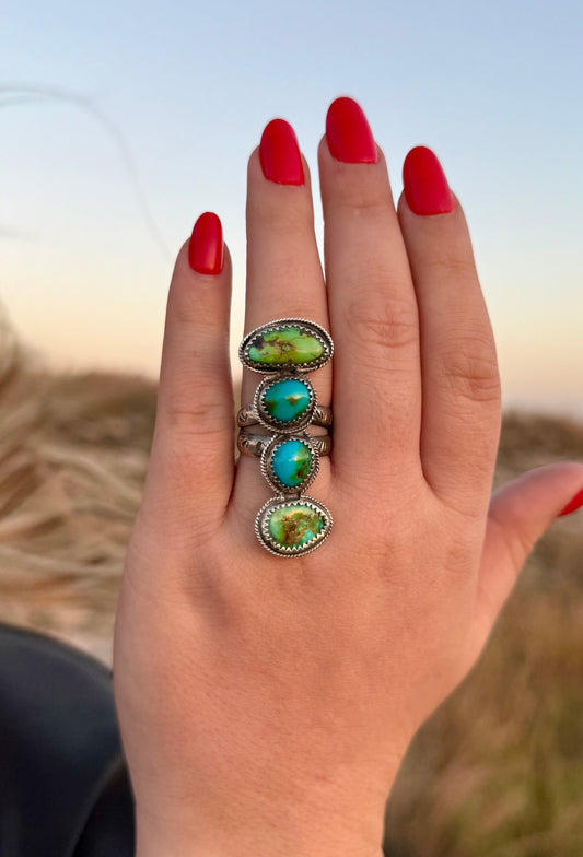 Sonoran Gold Statement Ring Size 7.5