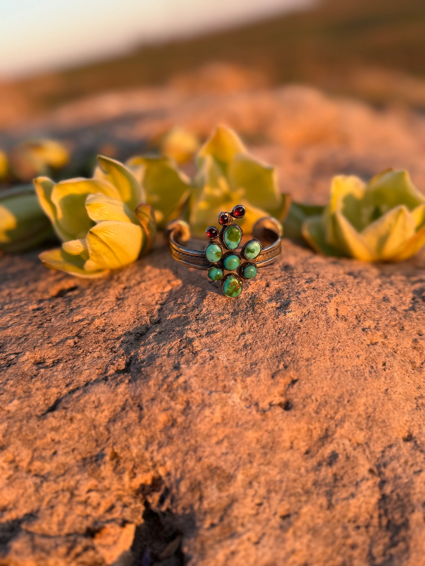 Sonoran Gold Cactus Cuff