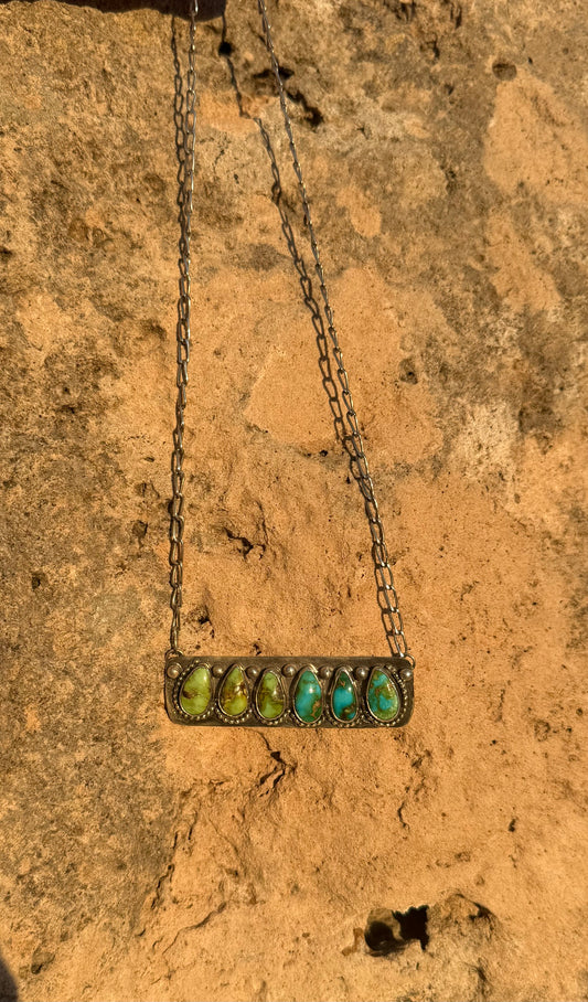 Sonoran Gold Bar Necklace