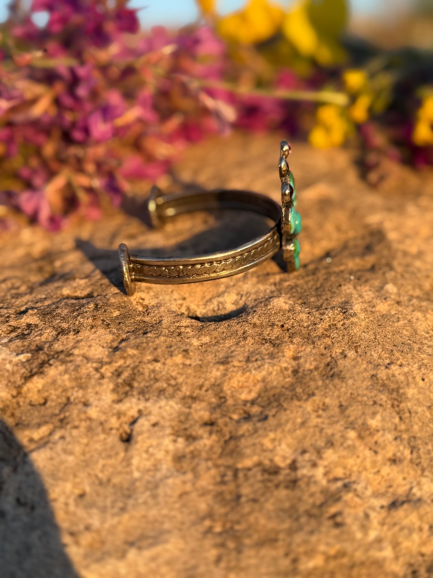 Sonoran Gold Cactus Cuff