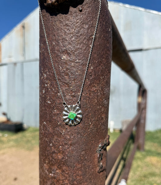 Sonoran Gold Concho Necklace