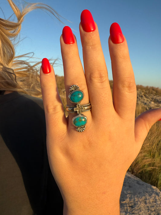 Sonoran Turquoise Ring Size 7.5