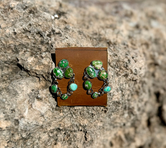 Sonoran Gold Cluster Earrings