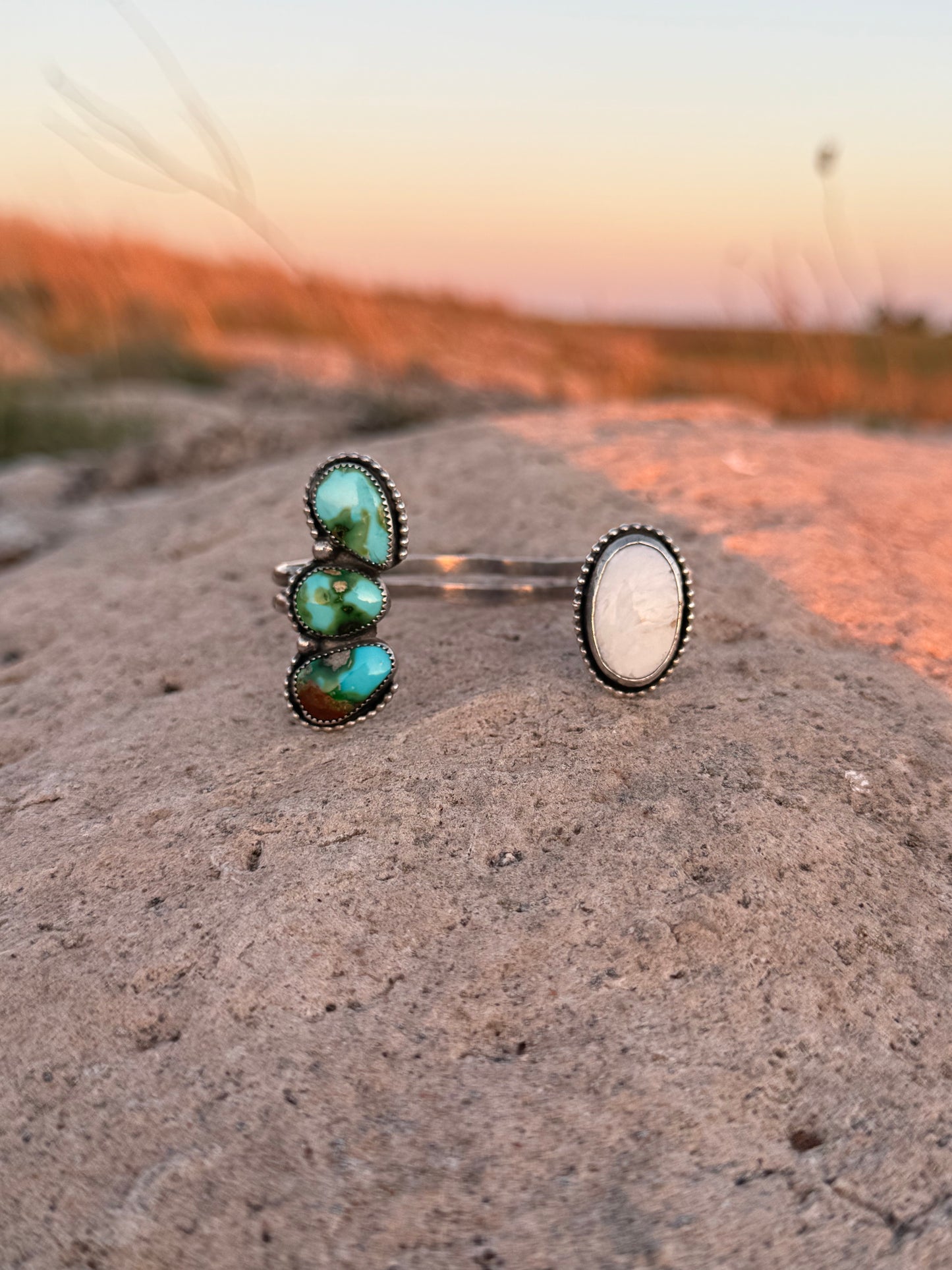 Sonoran Gold + White Buffalo Cuff
