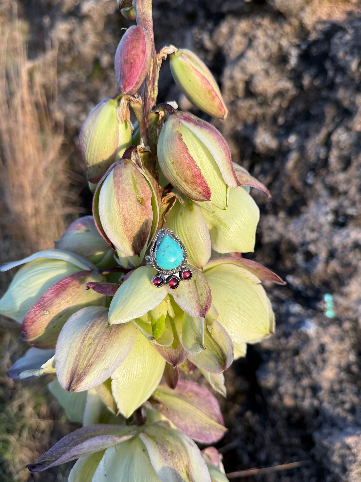 Turquoise Ring Size 7.25