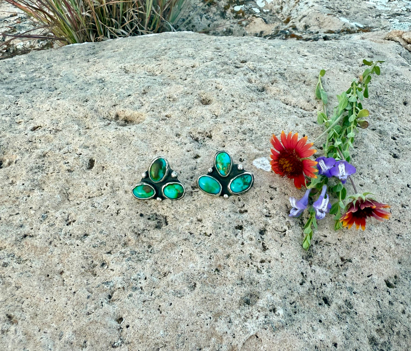 Sonoran Gold Cluster Earrings