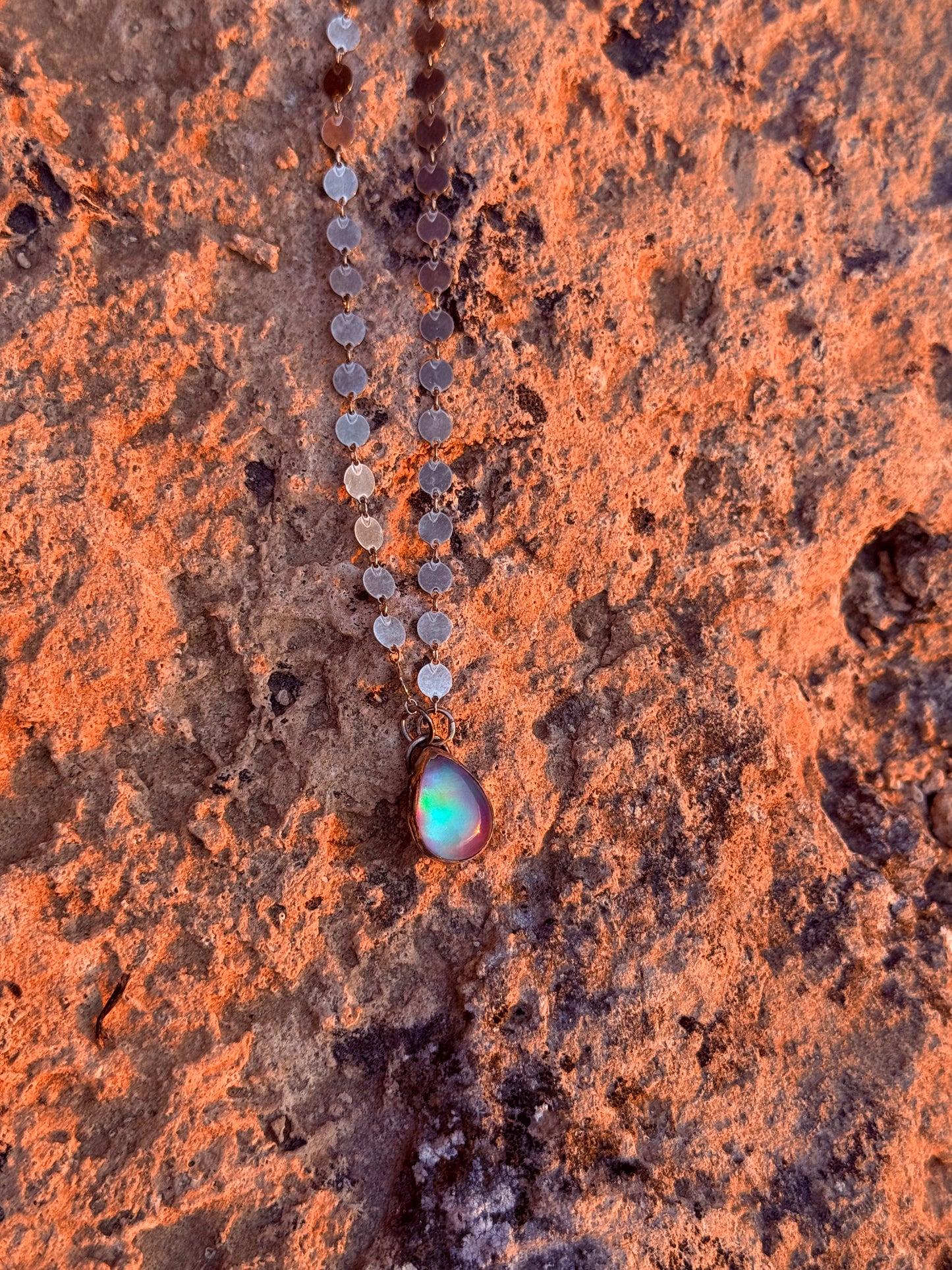 Aurora Opal Necklace