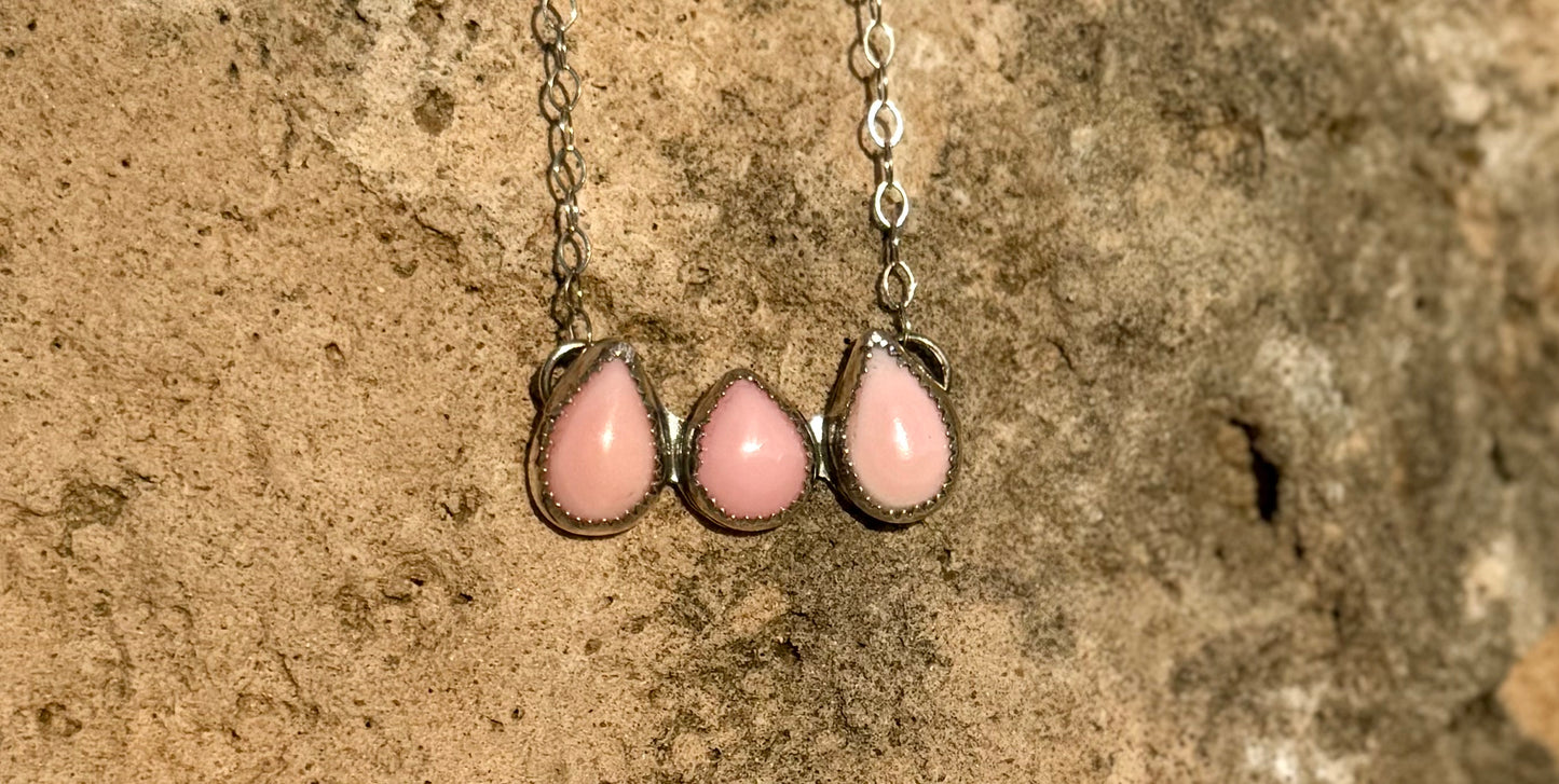 Pink Conch Necklace