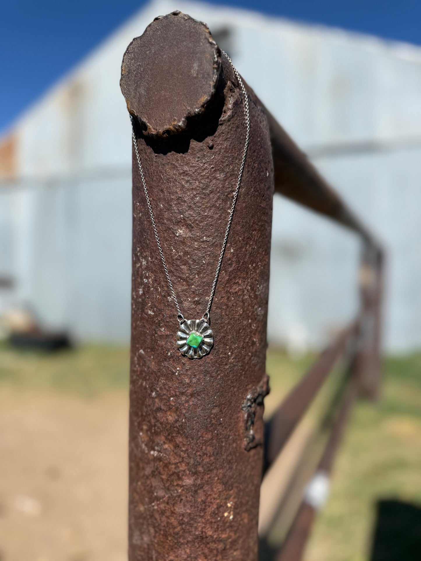 Sonoran Gold Concho Necklace
