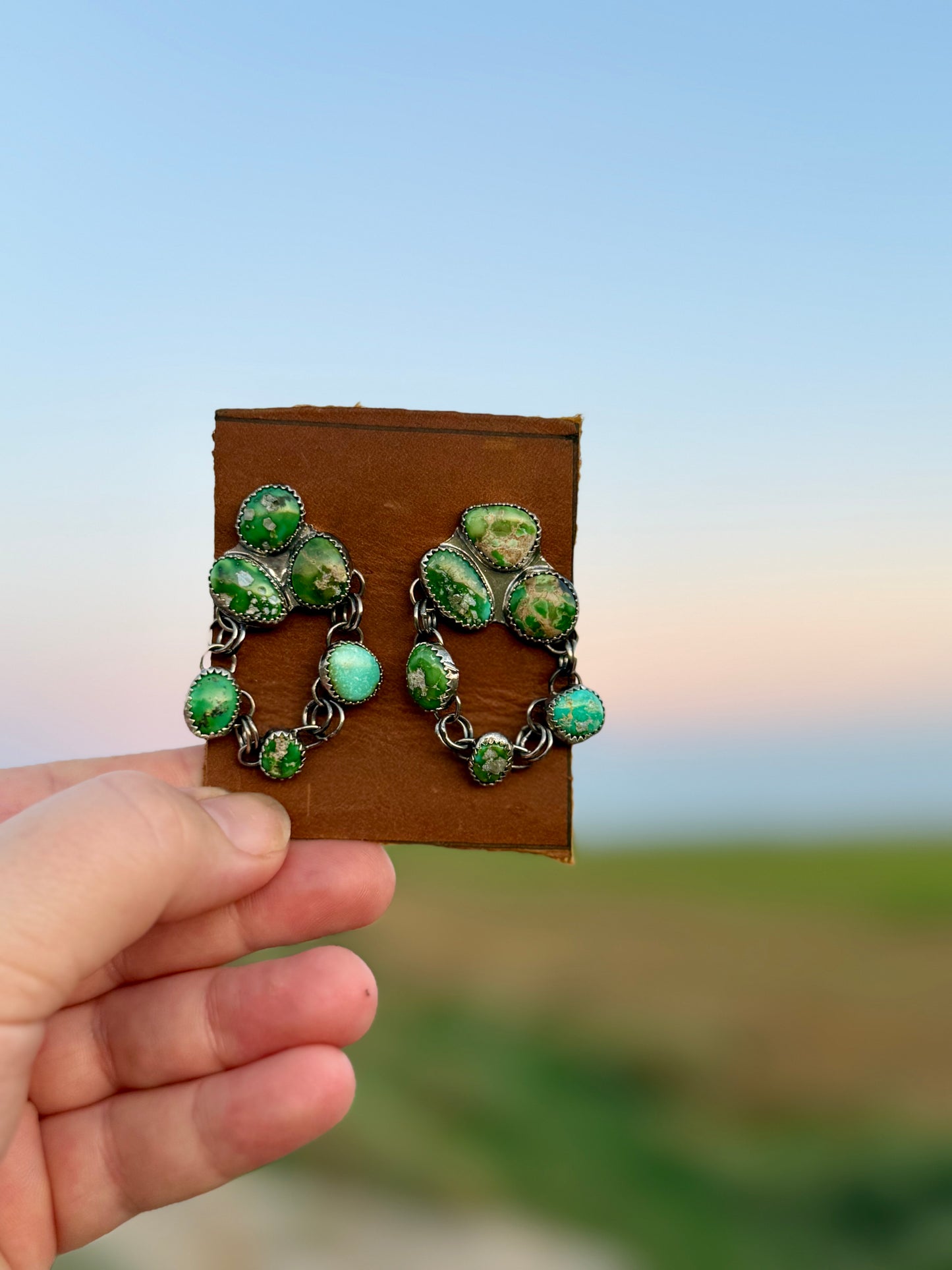 Sonoran Gold Cluster Earrings