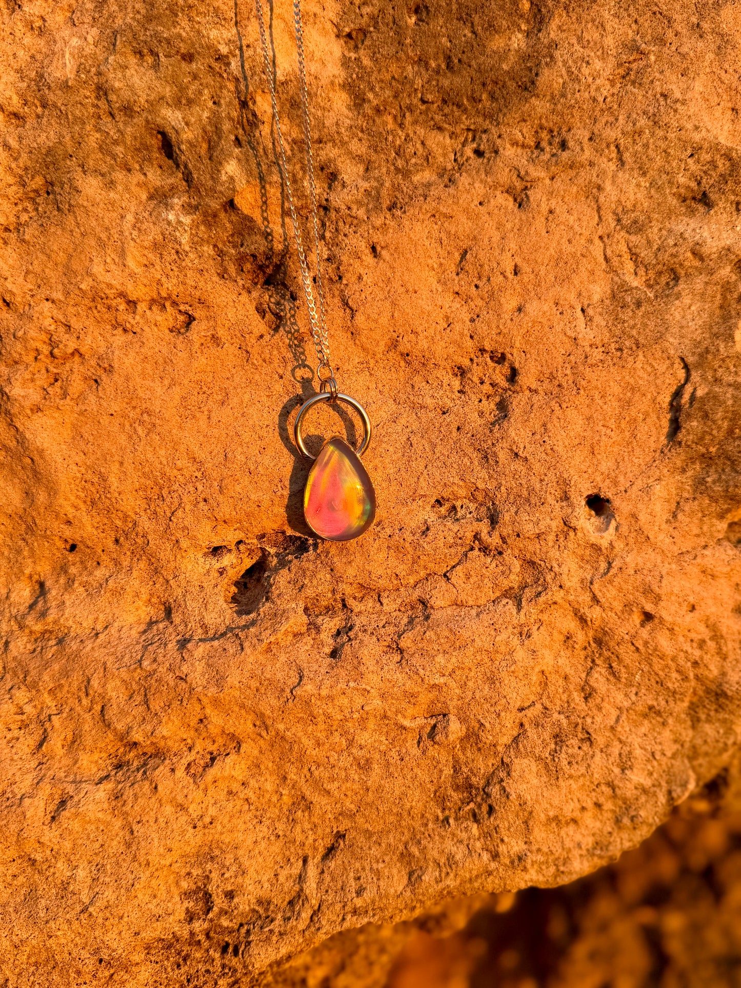 Aurora Opal Necklace