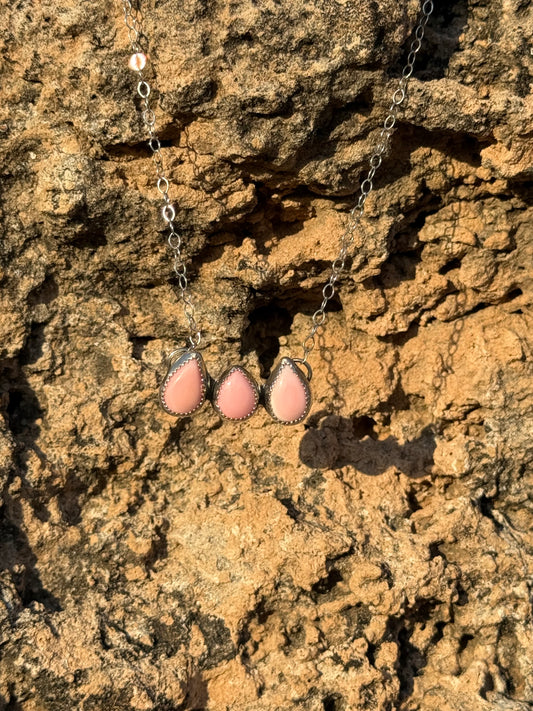 Pink Conch Necklace