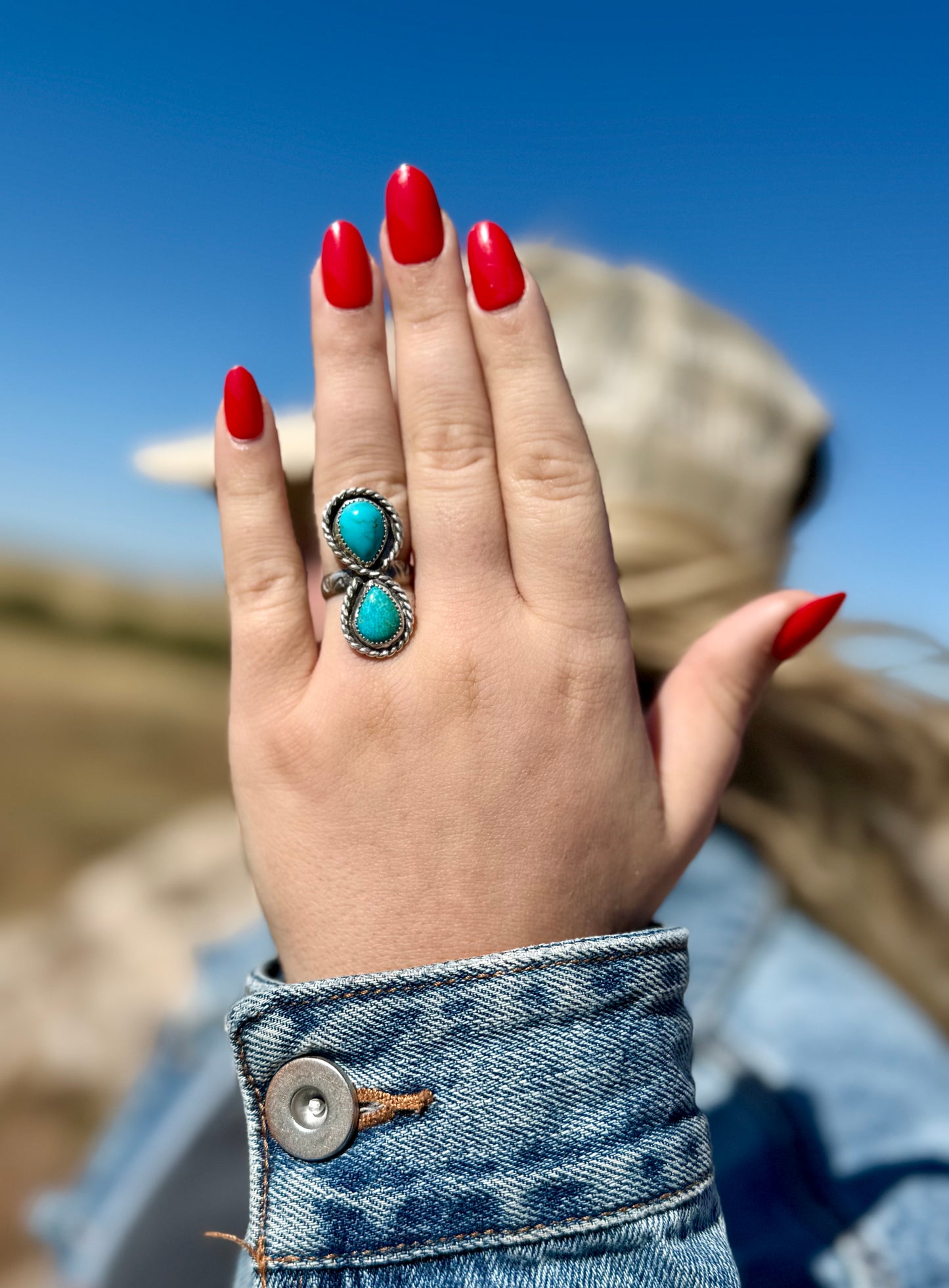 Sonoran Turquoise Ring Size 6.5