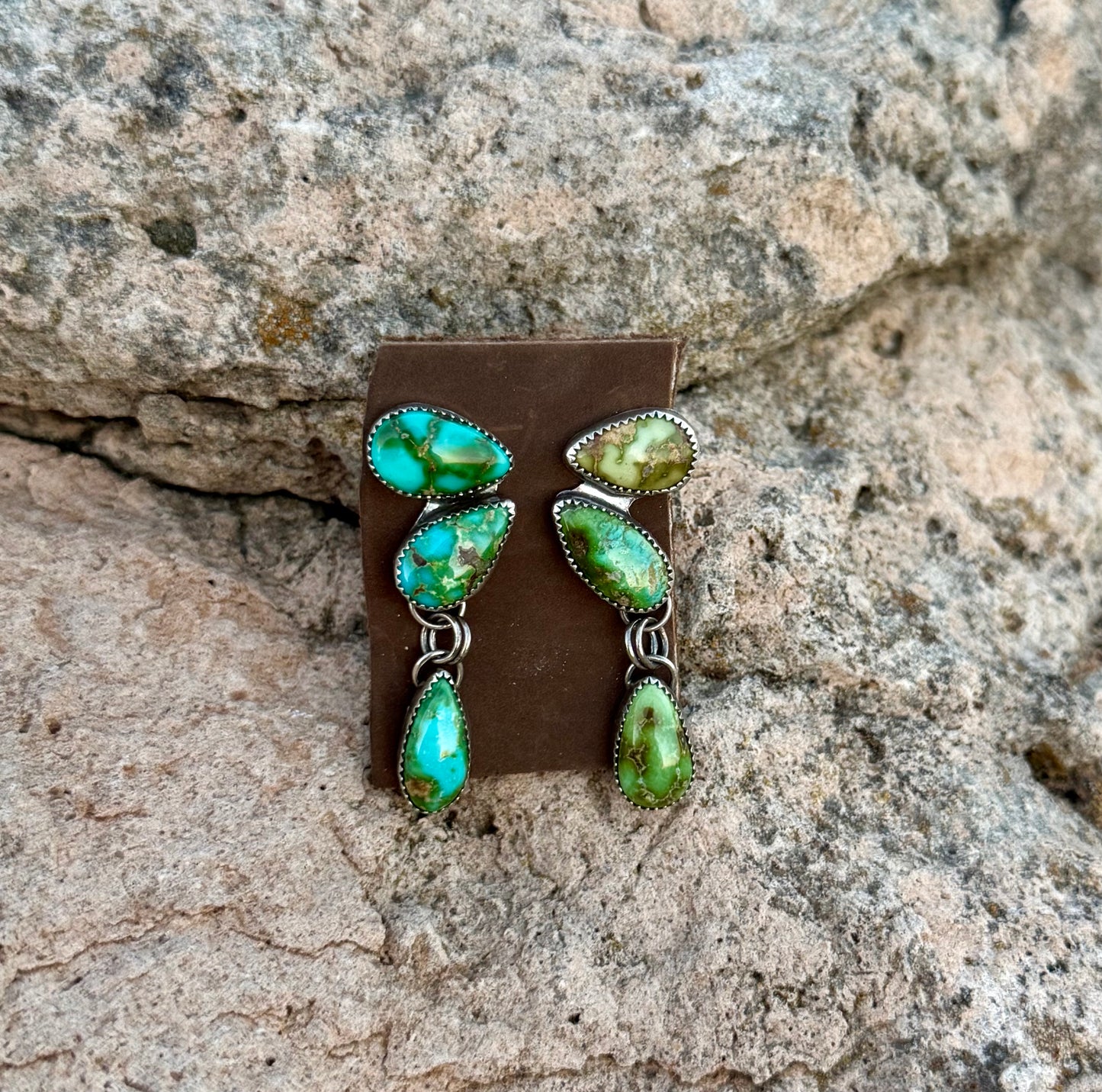 Sonoran Gold Half Cluster Earrings
