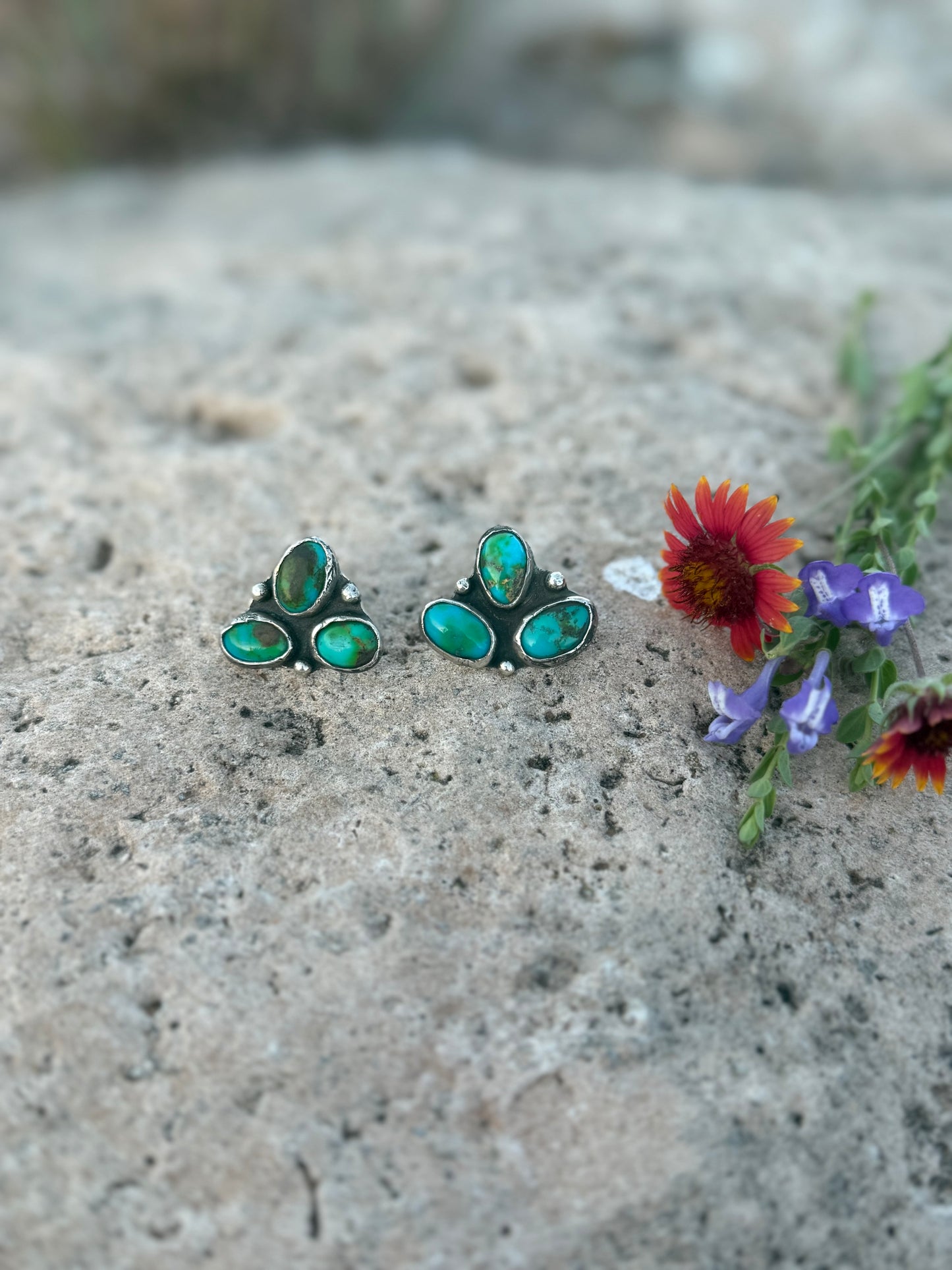 Sonoran Gold Cluster Earrings