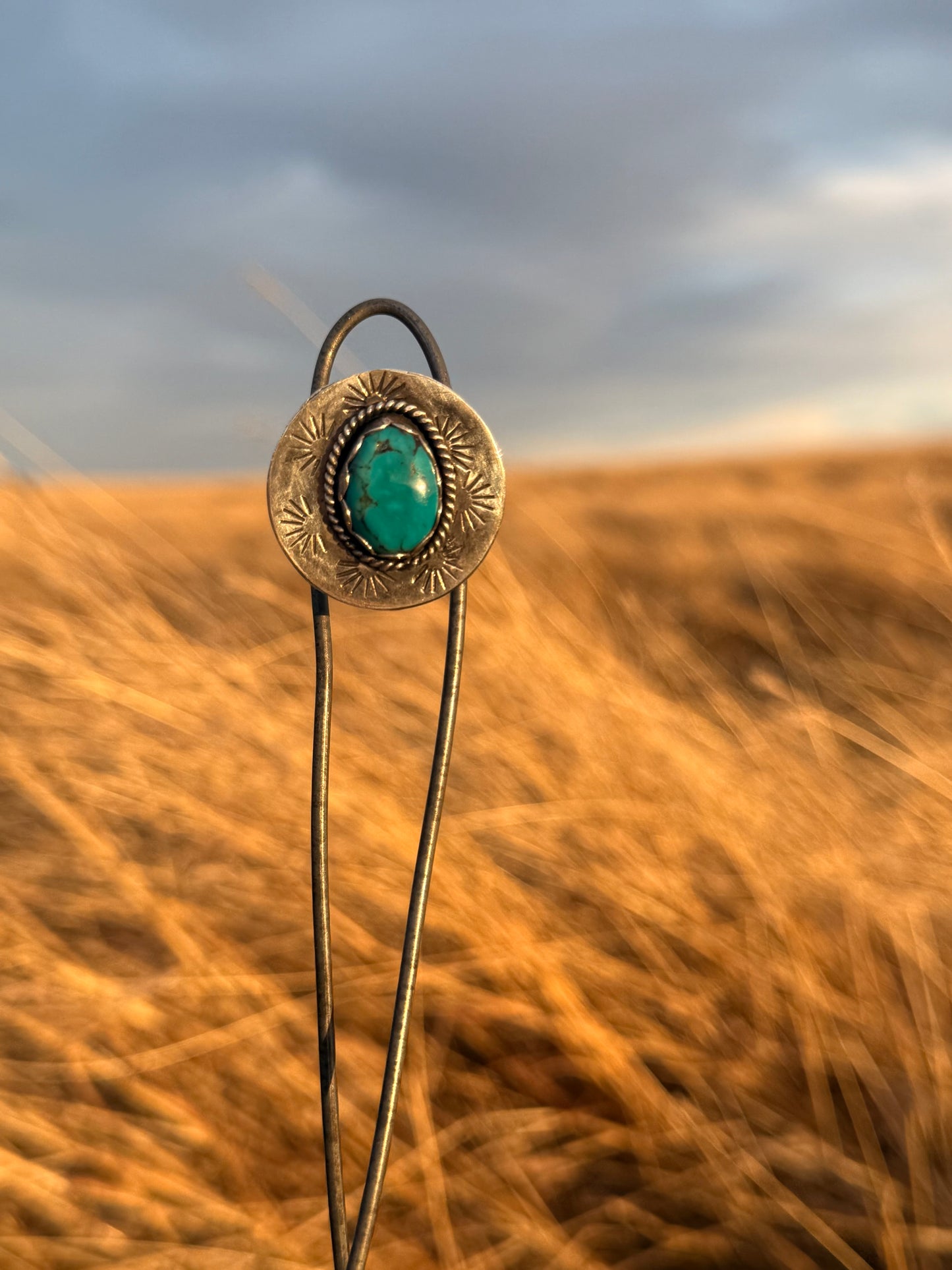 Sonoran Gold Disc Ring Size 8.25