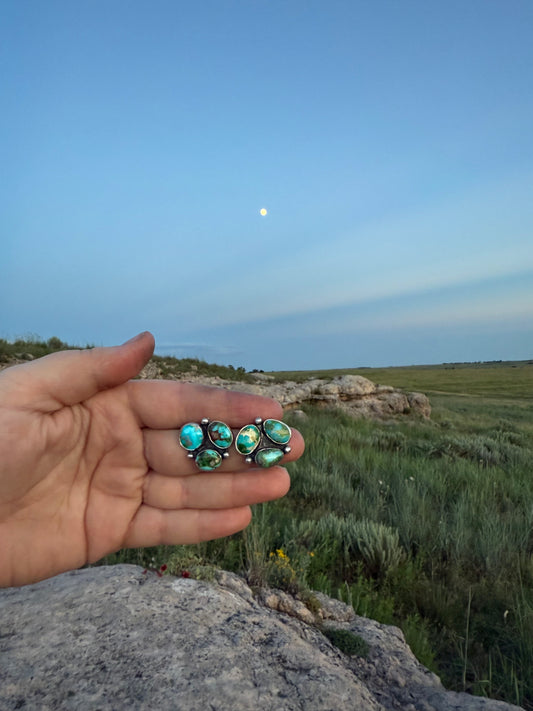 Sonoran Gold Cluster Earrings