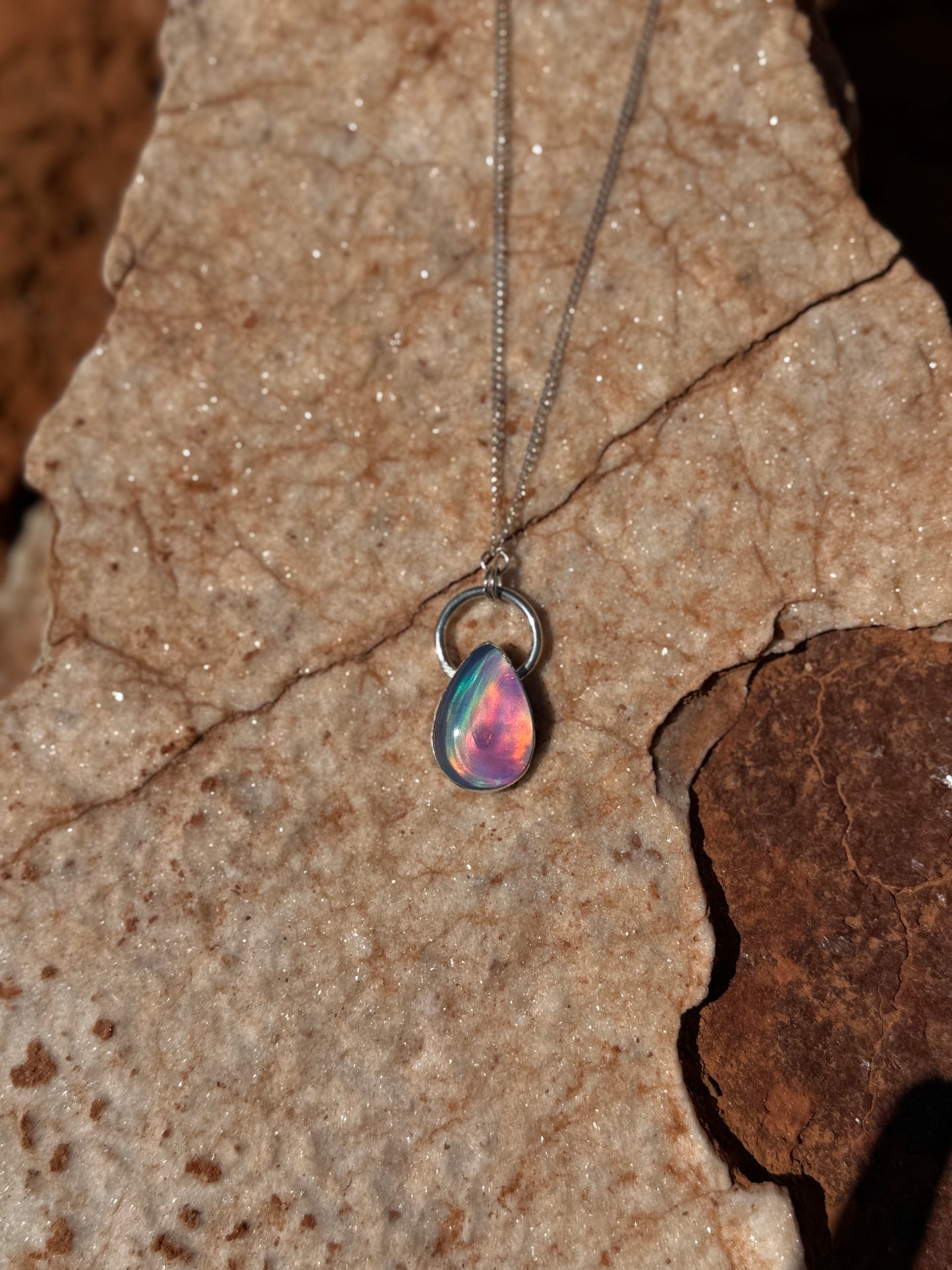 Aurora Opal Necklace