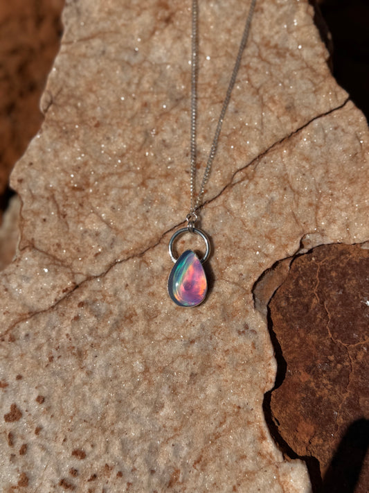 Aurora Opal Necklace