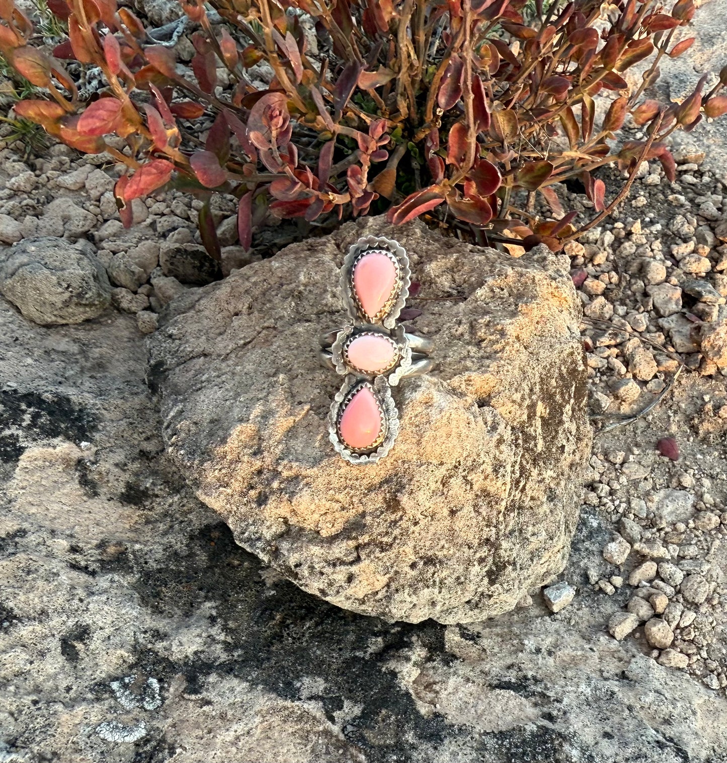 Pink Conch Ring Size 9.25