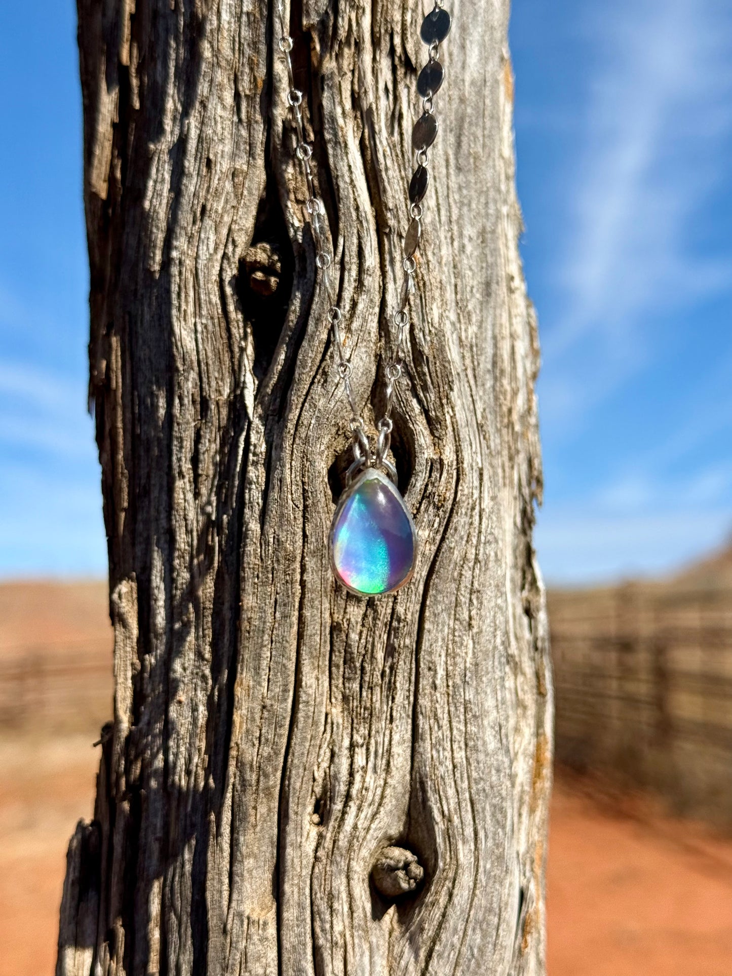 Aurora Opal Necklace