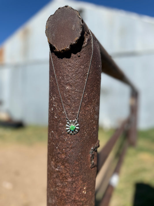 Sonoran Gold Concho Necklace
