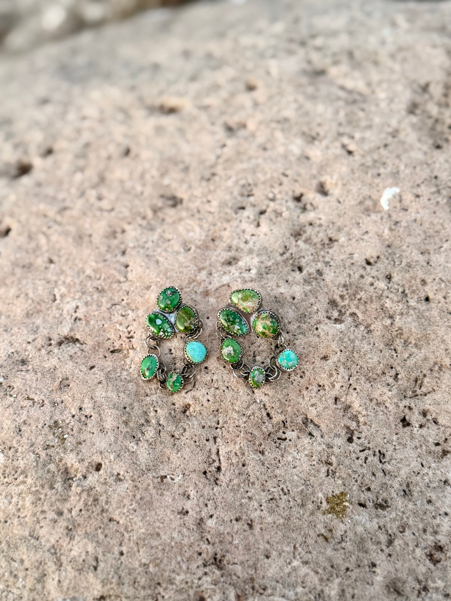 Sonoran Gold Cluster Earrings