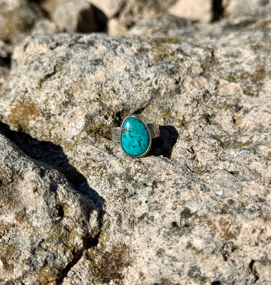 Turquoise Ring Size 6.75