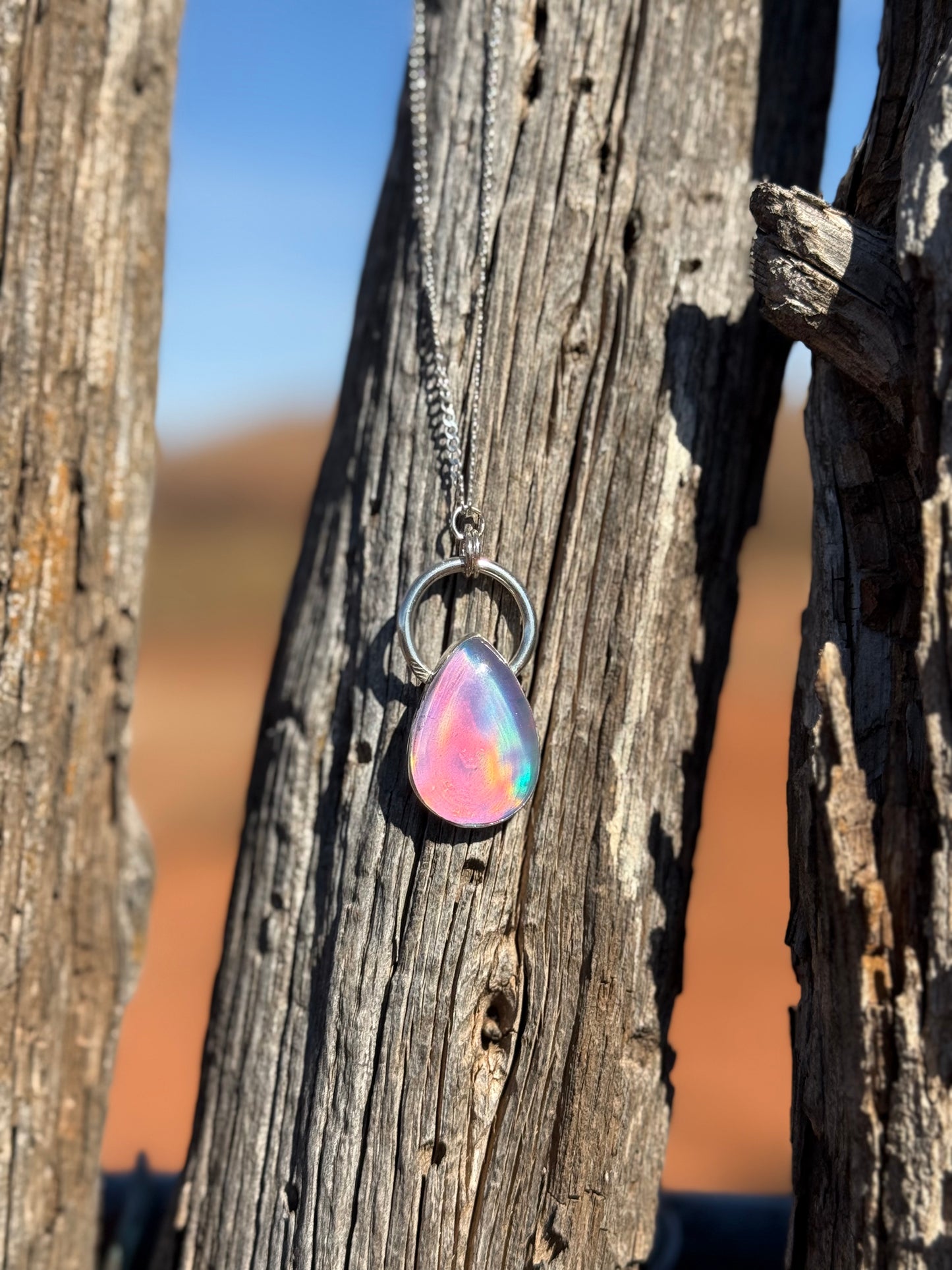 Aurora Opal Necklace