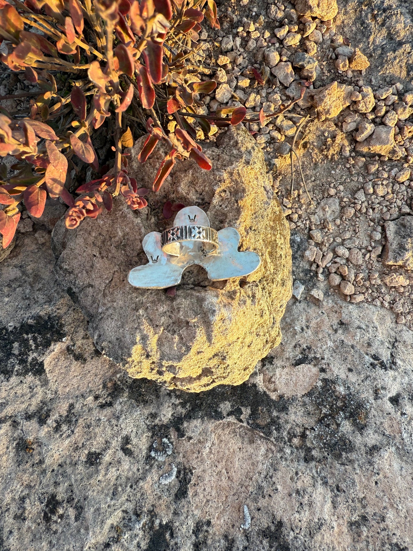 Dahlia Rose Statement Ring Size 7.5