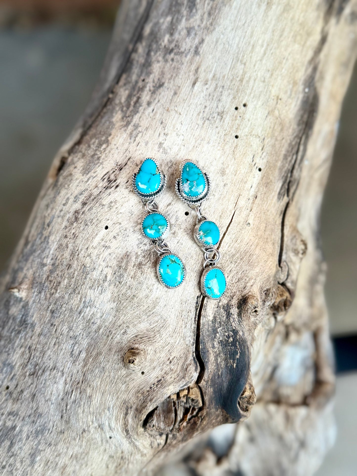 Sonoran Turquoise Dangling Earrings