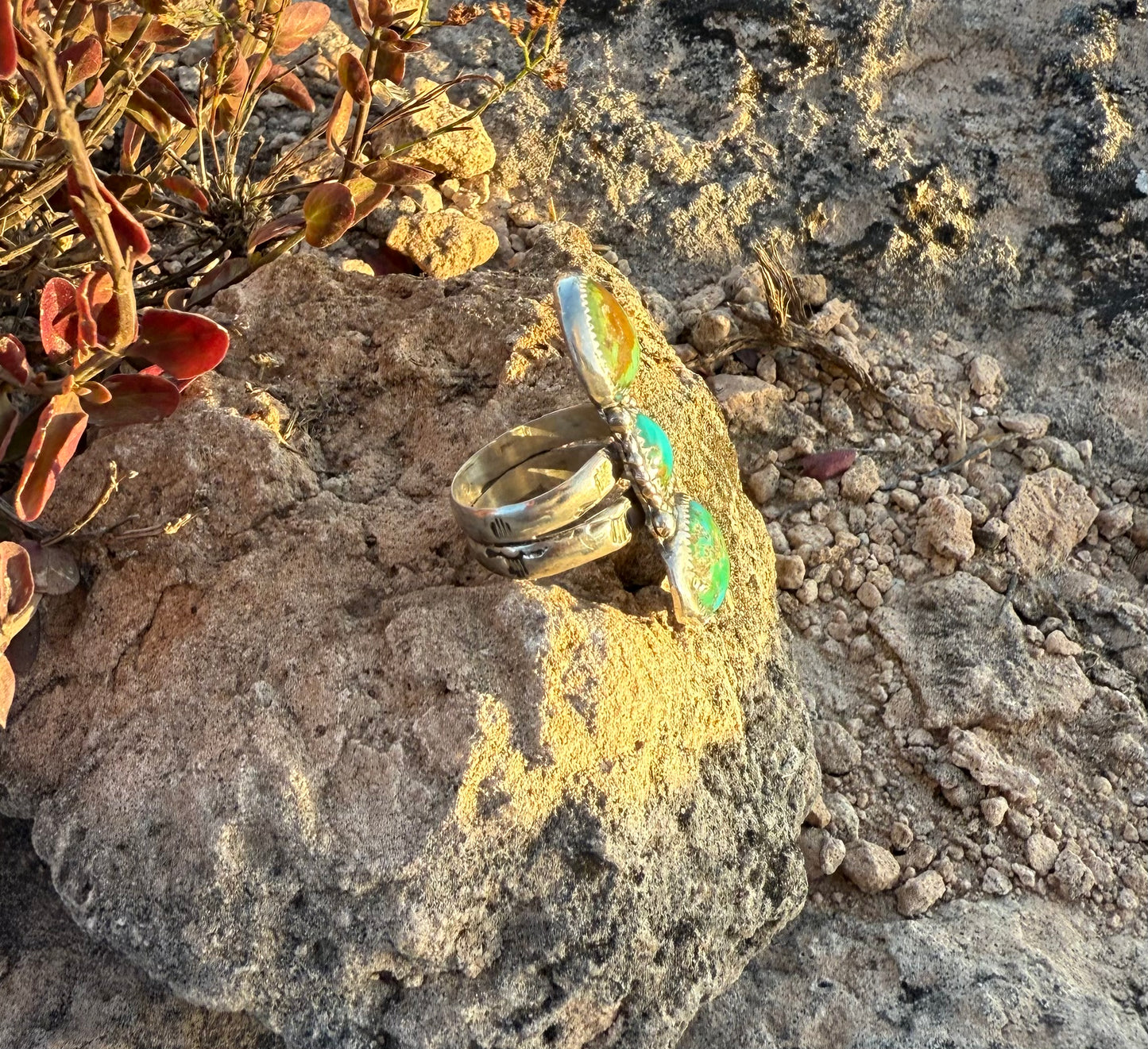 Sonoran Gold Statement Ring Size 8