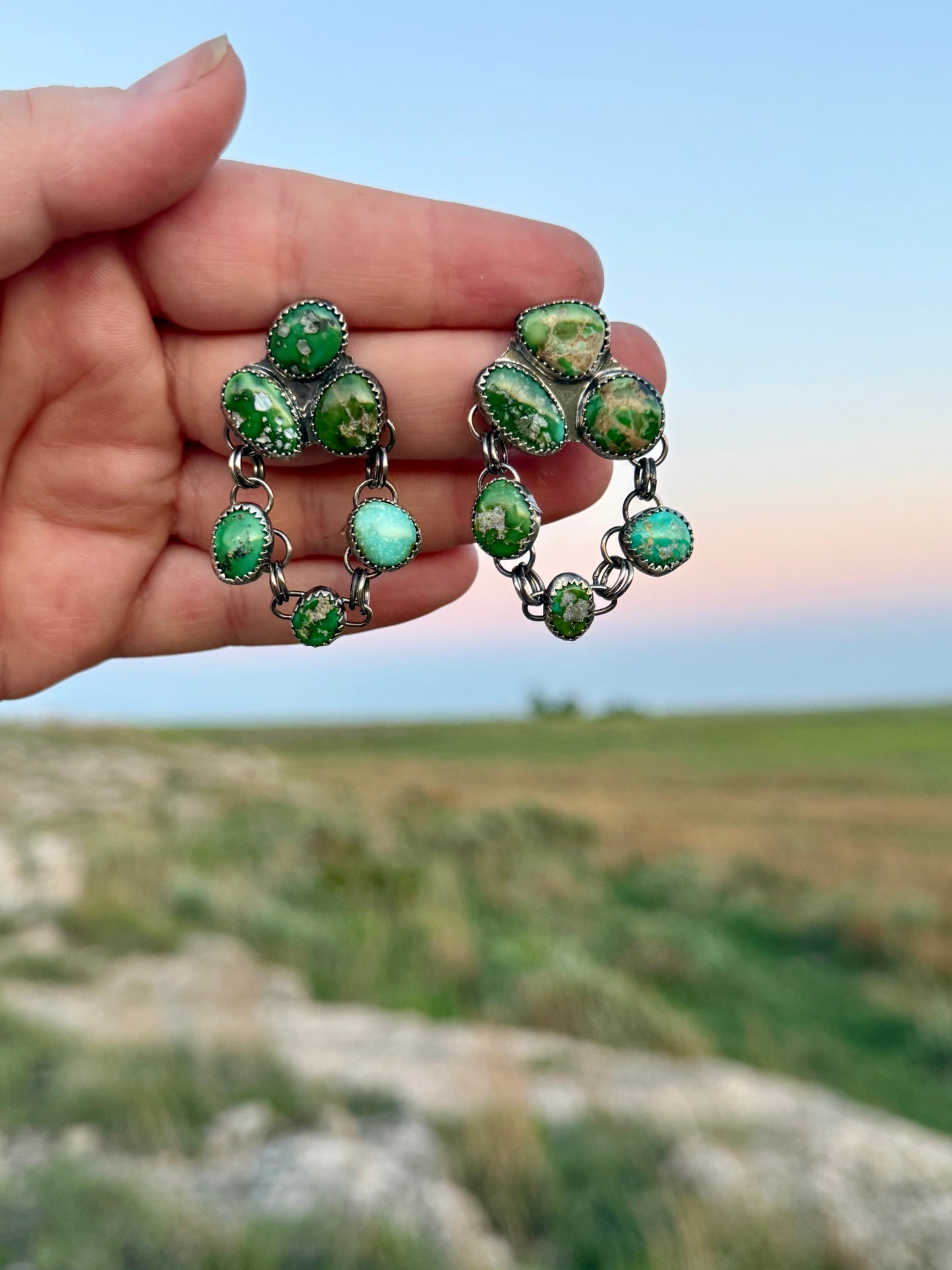 Sonoran Gold Cluster Earrings