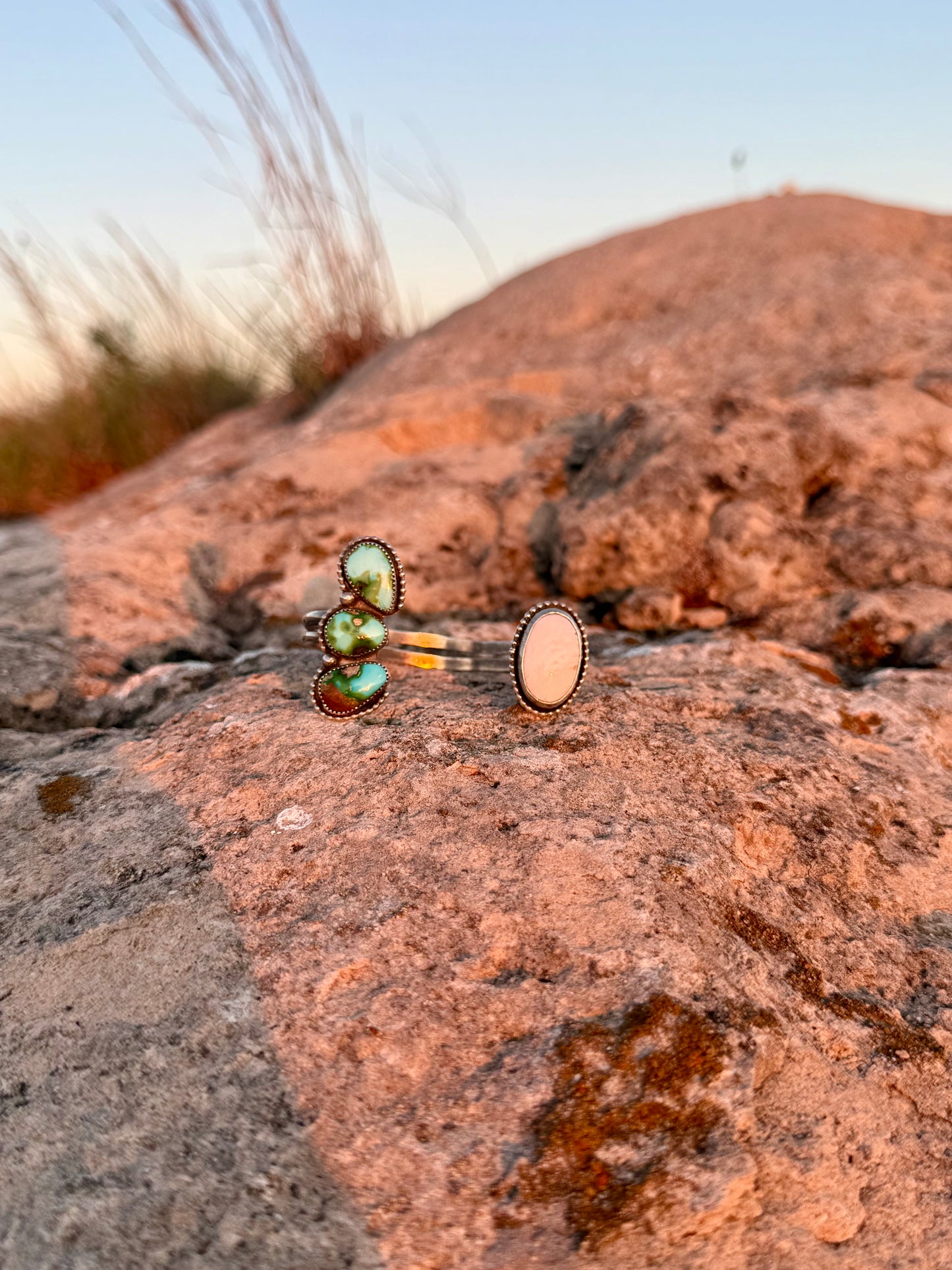 Sonoran Gold + White Buffalo Cuff