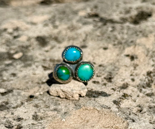 Sonoran Gold Cluster Ring Size 8.75