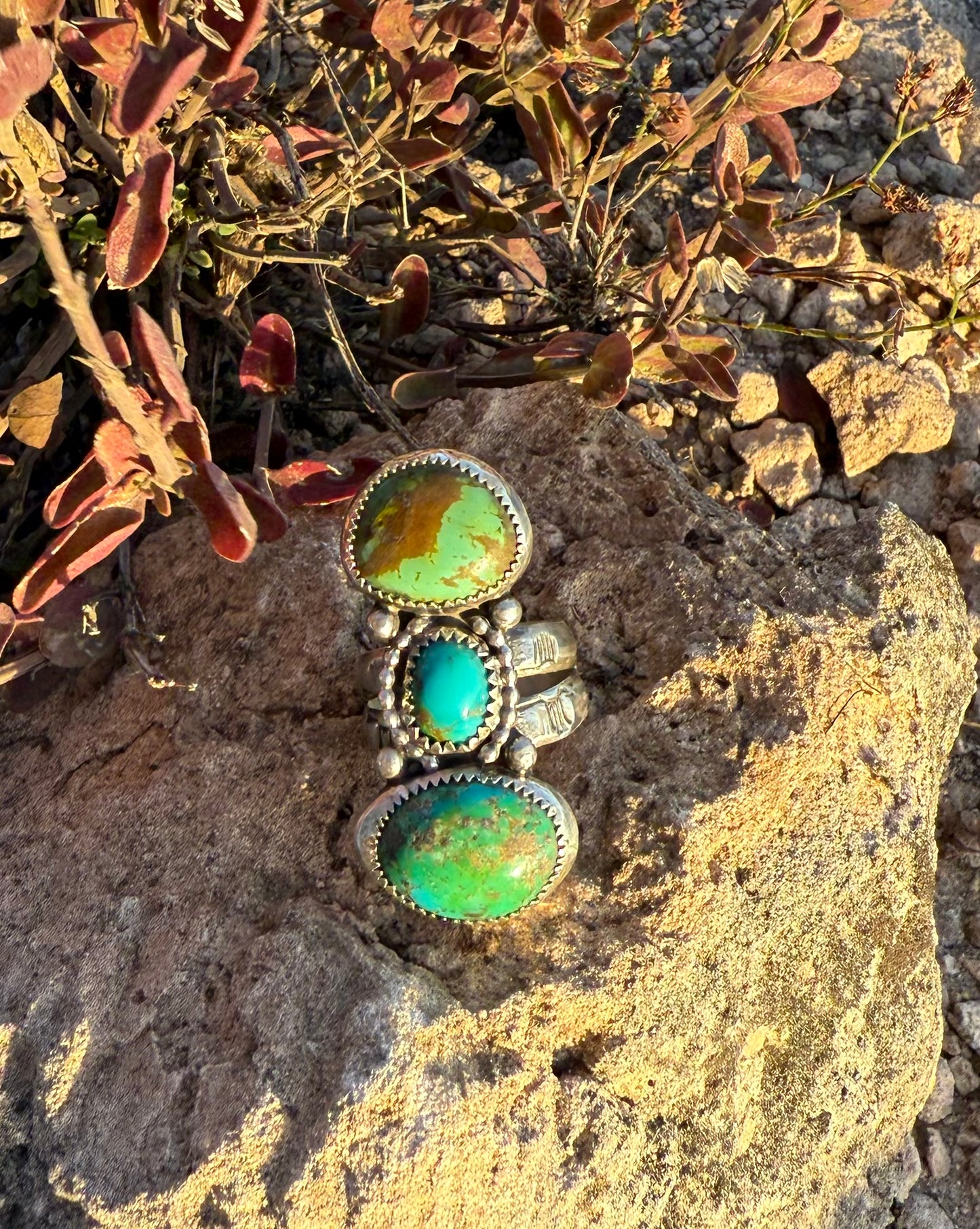 Sonoran Gold Statement Ring Size 8