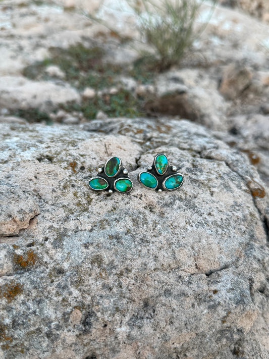 Sonoran Gold Cluster Earrings