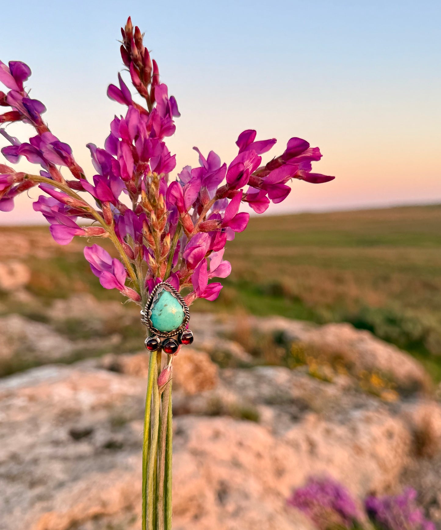 Turquoise Ring Size 7.25