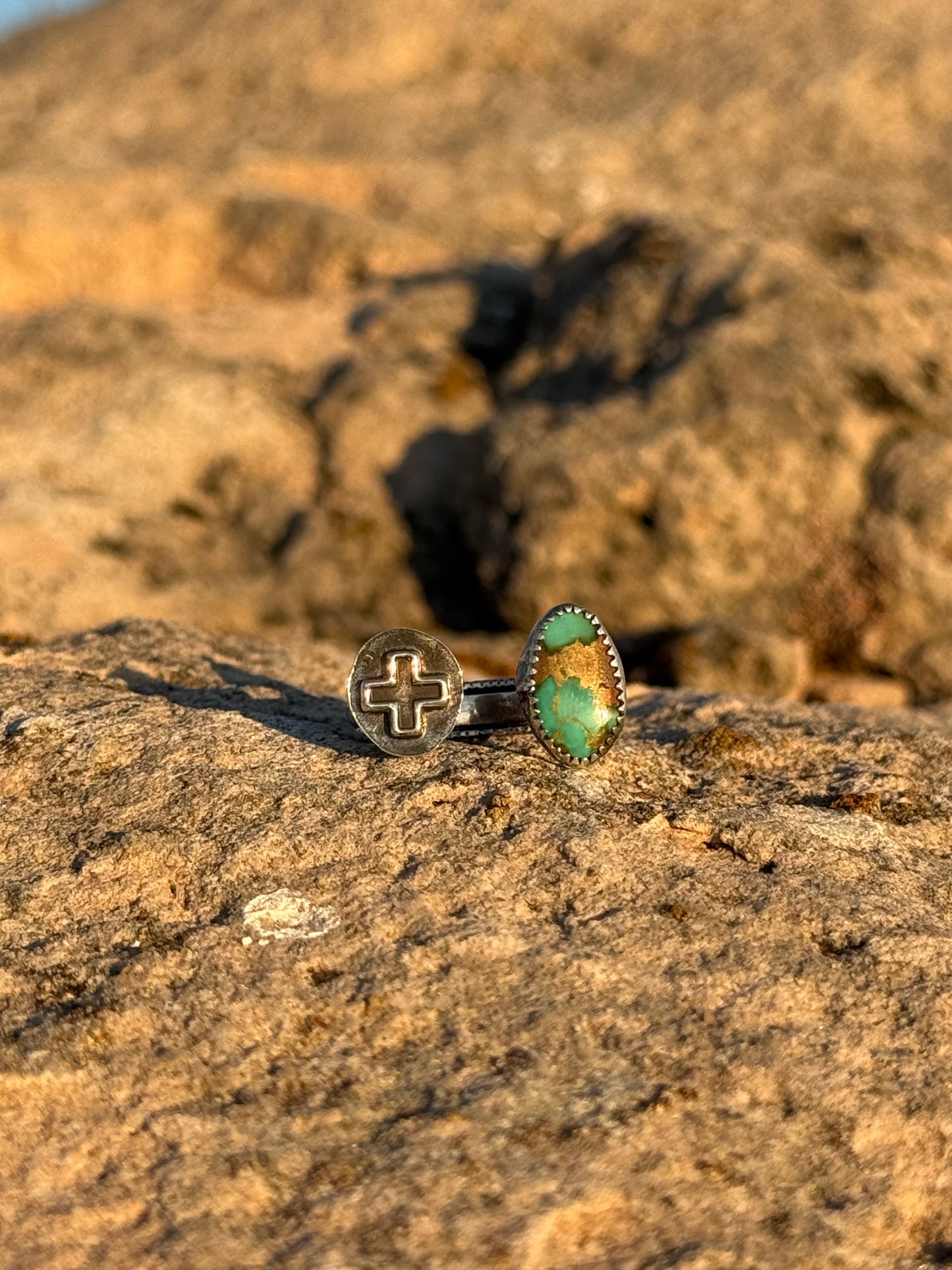 Sonoran Gold Split Ring Size 8