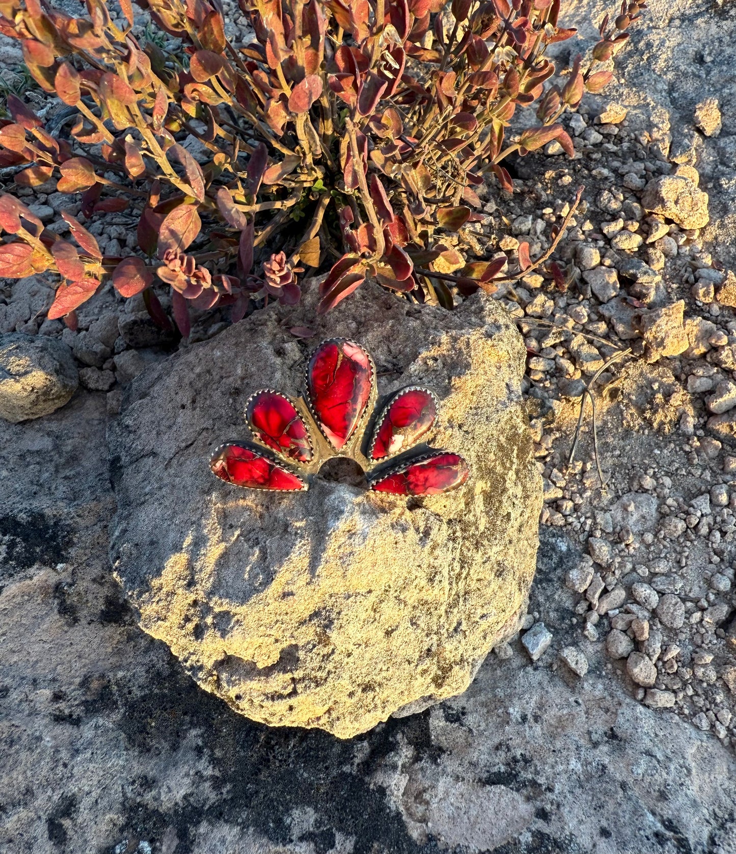 Dahlia Rose Statement Ring Size 7.5