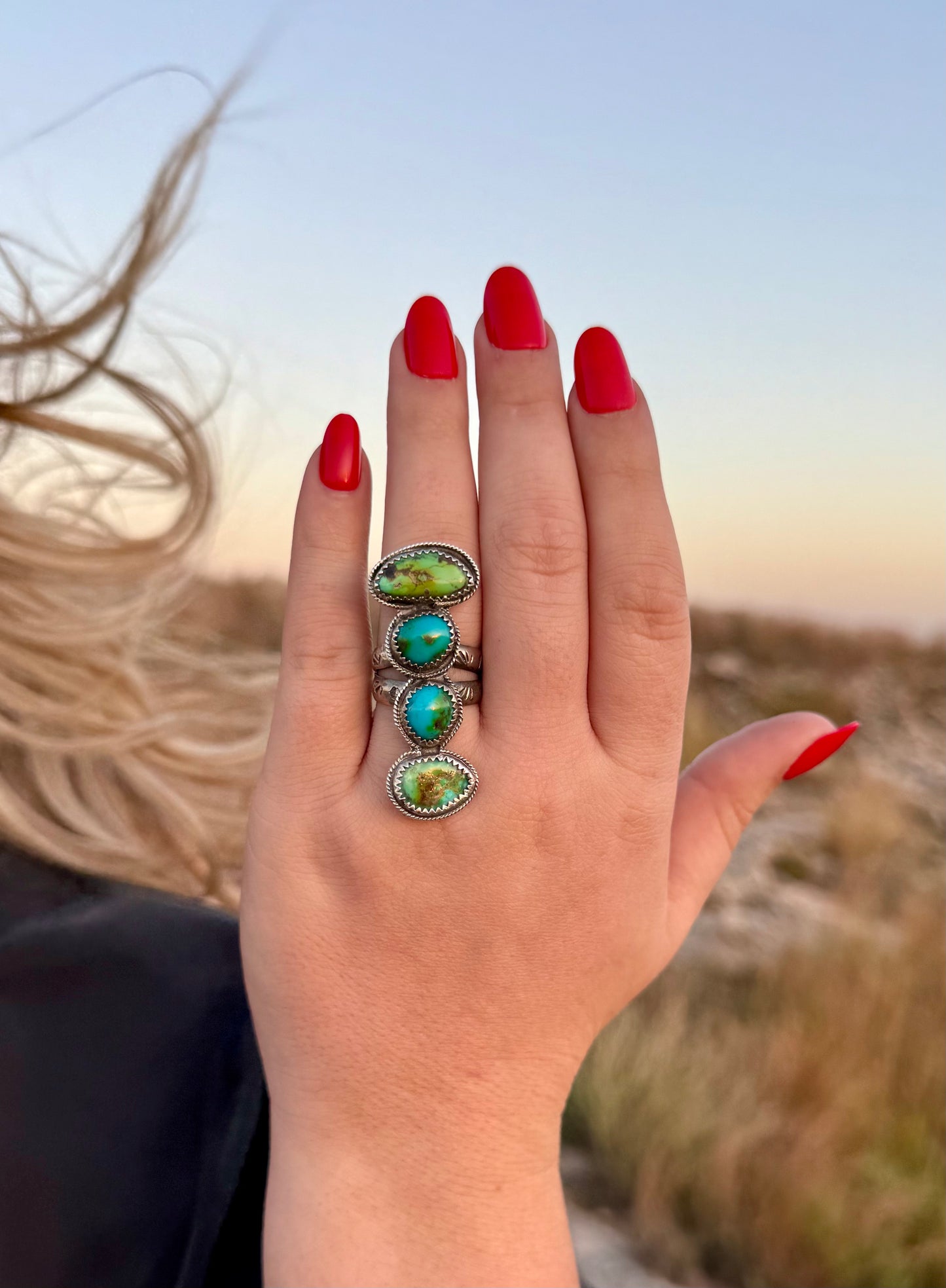Sonoran Gold Statement Ring Size 7.5