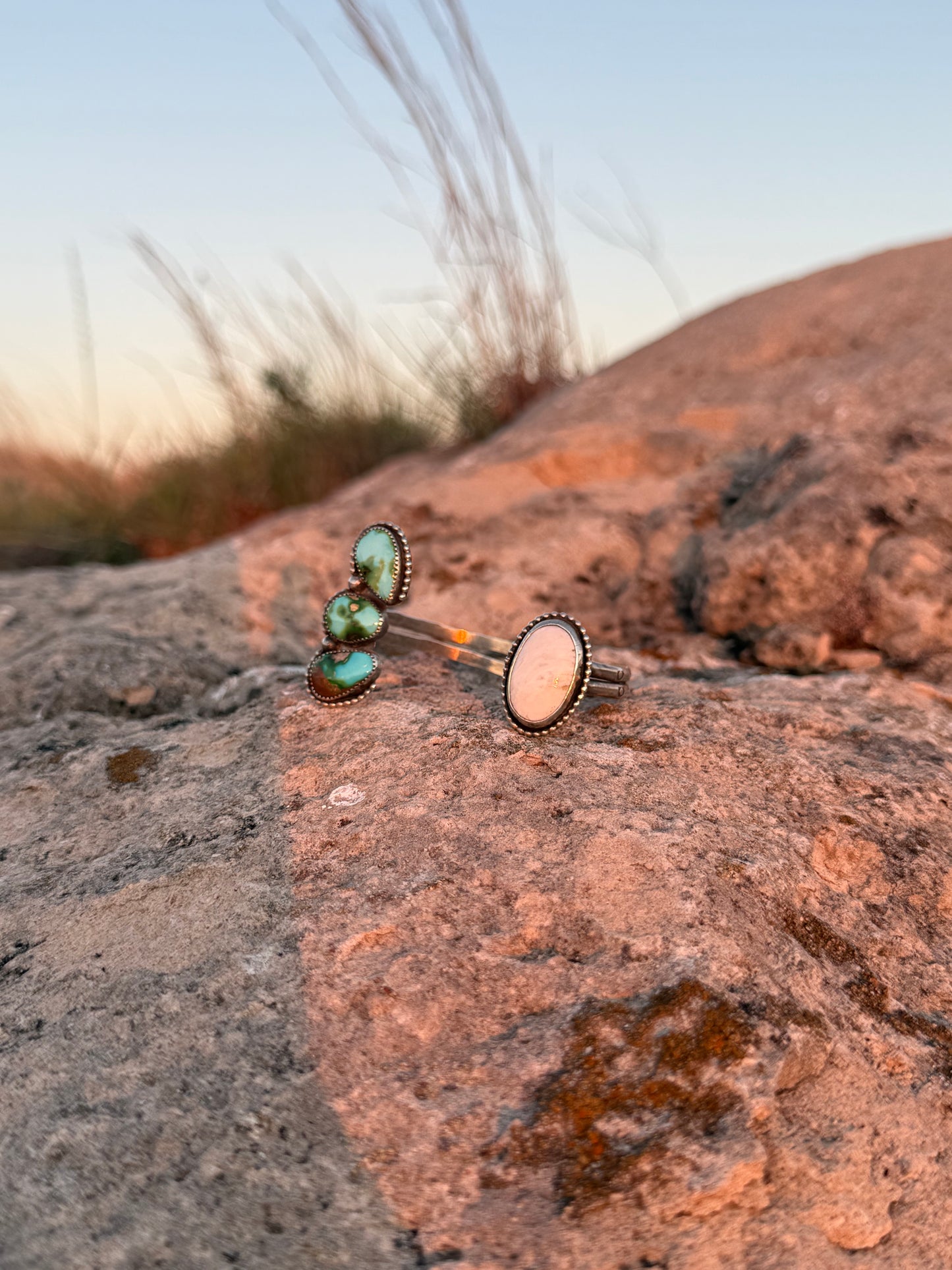Sonoran Gold + White Buffalo Cuff