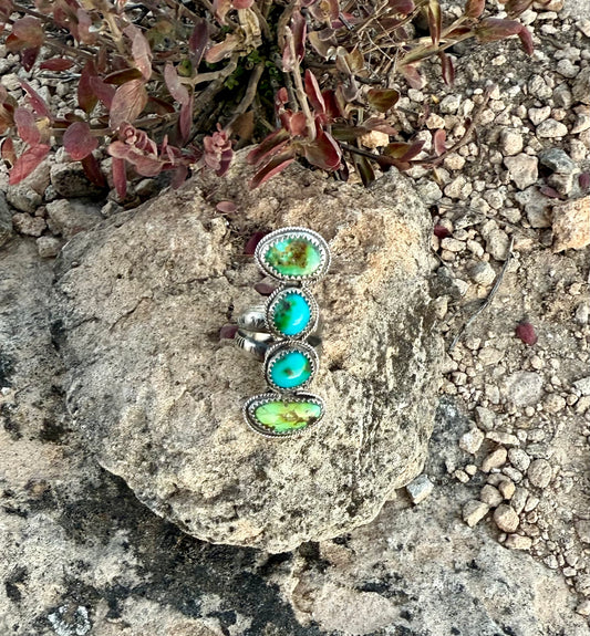 Sonoran Gold Statement Ring Size 7.5