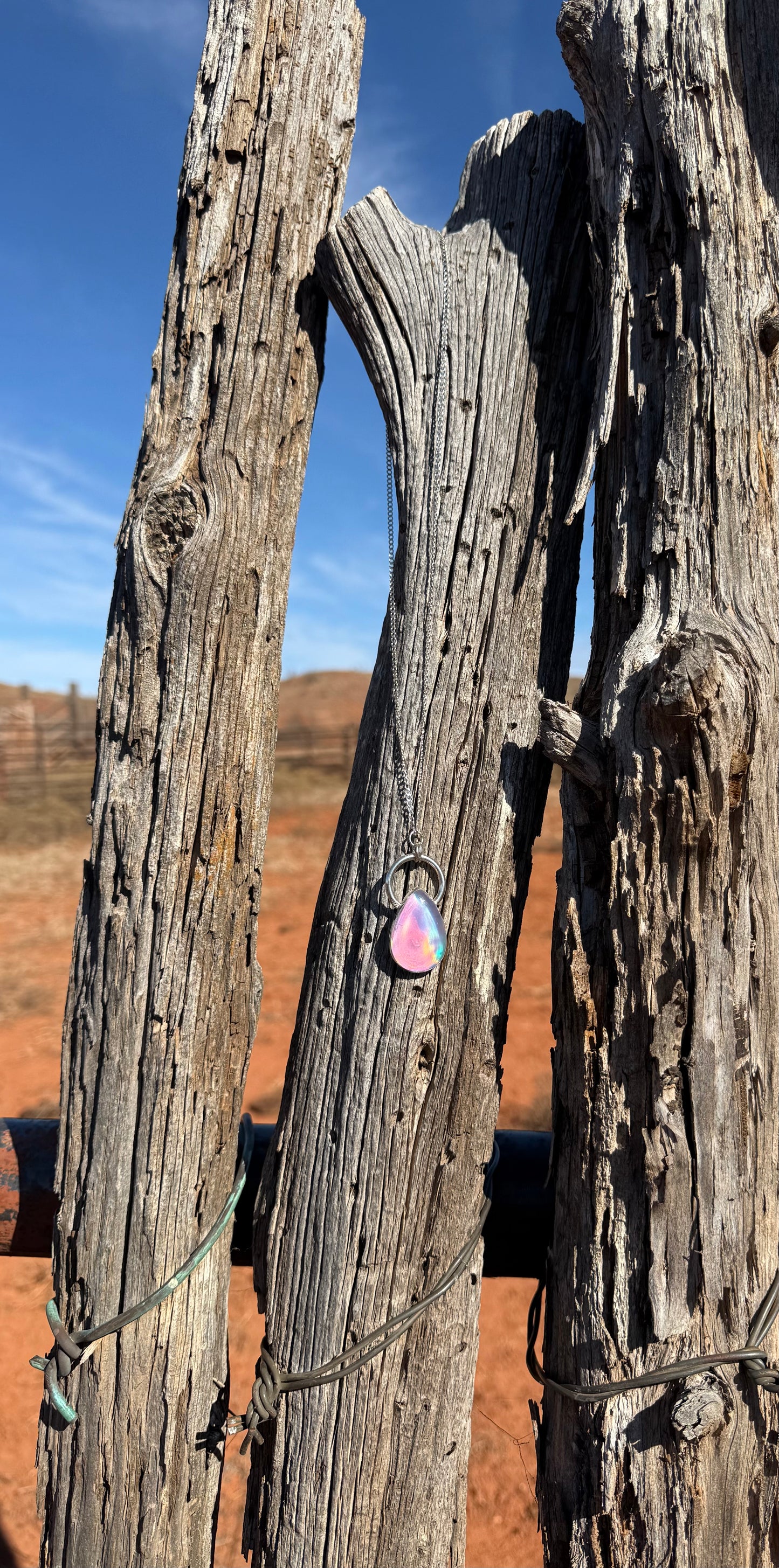 Aurora Opal Necklace