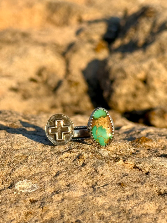 Sonoran Gold Split Ring Size 8